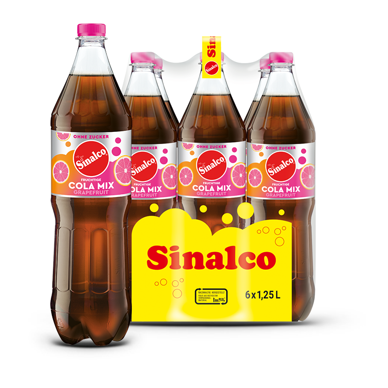 6 x 1,25 L PET Einweg