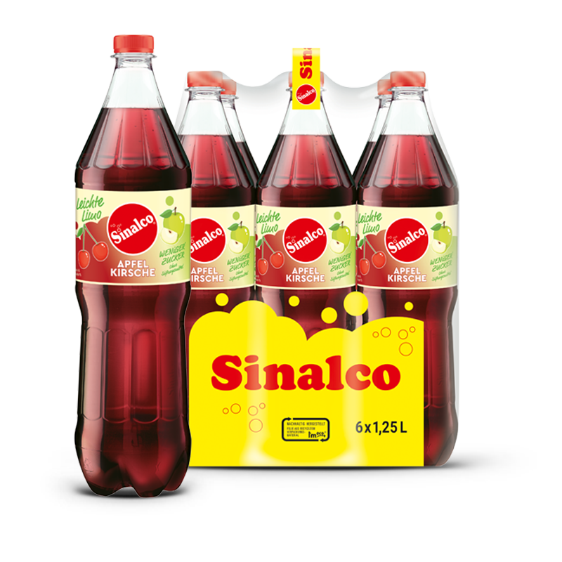 6 x 1,25 L PET Einweg